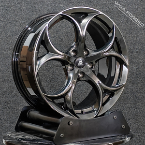 Cerchi WOA Forgiati Neri Lucidi <span class=keywords><strong>Grigio</strong></span> Canna di Fucile 18 19 20 21 Pollici Deep Dish Leggeri Design Popolare Sportivo 5x114.3 5x120 per <span class=keywords><strong>Alfa</strong></span> <span class=keywords><strong>Romeo</strong></span> - Product Image 4
