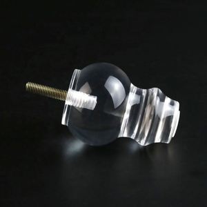 Customized Wholesale Clear Acrylic Plastic Durable Replacement Furniture <b>Table</b> Cabinet Sofa Legs for Outdoor Hotel <b>Kitchen</b> Use - Product Image 4