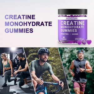 Latest Design Weight Gain <b>Creatine</b> Monohydrate Gummies Pre Workout <b>Creatine</b> Gummy <b>Creatine</b> Monohydrate Boost Energy Gummy - Product Image 5