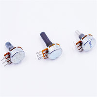 Top vente WH148 RD1610n 16mm rotatif Film de carbone amplificateur de puissance Audio potentiomètre assurance qualité ventes directes d'usine