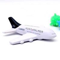 Avion mignon cadeaux promotionnels l'industrie de la construction Logo personnalisé jouets pour enfants pour la promotion cadeaux boules d'avion