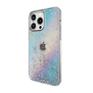 Custodia in TPU Glitter scintillante per donna e ragazza per <span class=keywords><strong>iPhone</strong></span> 15 non ingiallito Cover per cellulare antiurto - Product Image 1