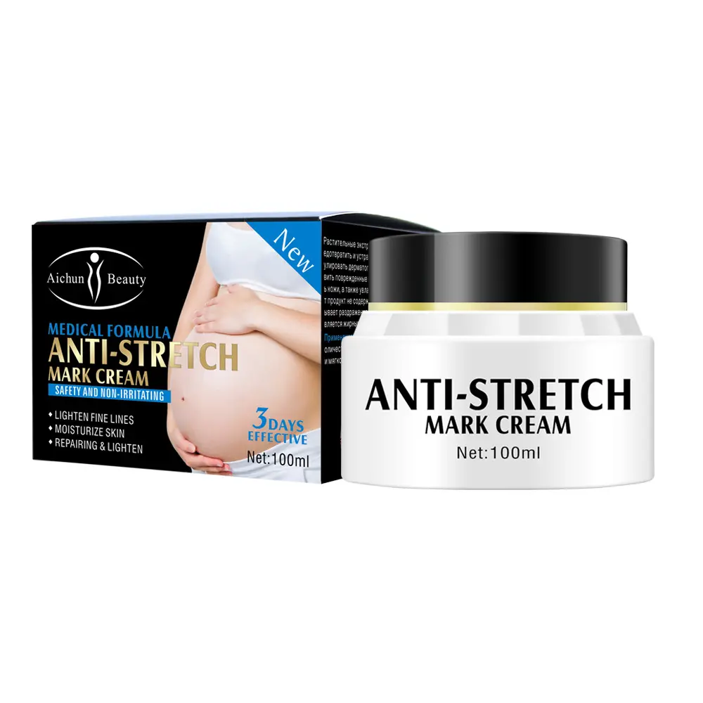 Penjualan terlaris AICHUN Kecantikan Anti Stretch Mark krim menenangkan garis-garis halus mengencangkan kulit Anti Stretch Mark krim