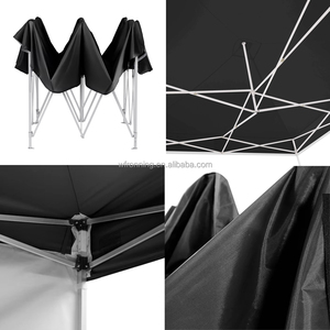 Tonnelle de jardin 3x3 (10x10FT) abordable, imperméable, pliable, avec logo personnalisé, pour événements extérieurs et salons professionnels, en promotion - Product Image 2