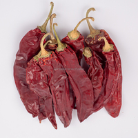 Pimientos Dulces Enteros Deshidratados / Pimientos Rojos Deshidratados / Sabor Dulce Sin Picante / Suministro Directo de Fábrica para la Industria Alimentaria