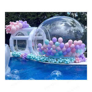 Maison de ballons de fête pour enfants dôme Igloo en cristal gonflable clair géant maison à bulles gonflable transparente - Product Image 5