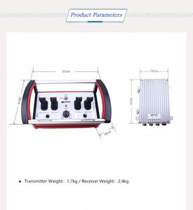 Télécommande industrielle universelle bon marché pour grue, étanche IP68, temps de réponse de 20 ms, fréquences 315/433/868 MHz, portée de 225 m - Product Image 6