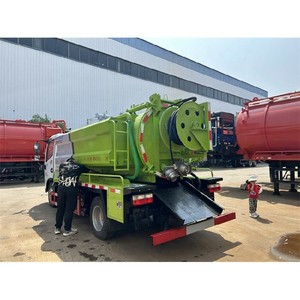 Camión de Succión de Desechos Dongfeng con Tanque de Vacío Pequeño de 6000 Litros y Chorro de Alta Presión para Alcantarillado en Venta - Product Image 5