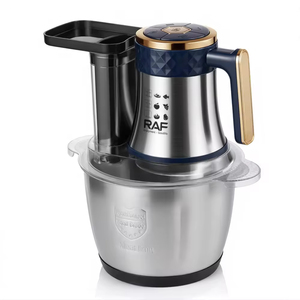 Procesador de Alimentos de 300W, Máquina para Fufu, Tazón de Acero Inoxidable de 3L, 360 °   Utensilio de Cocina Desmontable y Lavable para Preparación Diaria - Product Image 4