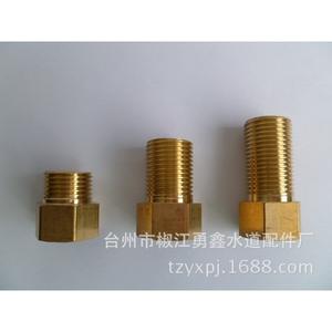 All-Copper 4-Point Thickened Internal & External Thread Extension Connector Direct Connection Adapters & Connectors - Product Image 1
