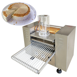 Machine à <span class=keywords><strong>mini</strong></span>-mille-crêpes carrée personnalisée, haute efficacité, boulangerie commerciale, fabricant de gâteaux à mille couches - Product Image 3