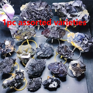 Esemplare di Fluorite Rosa Nera |   Reazione alla luce UV di prodotti grezzi pakistani per decorazioni domestiche e regali di festa - Product Image 3