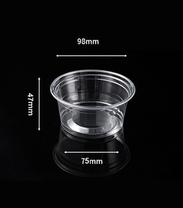 Vaso de Plástico Popular Directo de Fábrica para Helado/Postre con <span class=keywords><strong>Tapas</strong></span>, <span class=keywords><strong>6</strong></span> oz (220 ml), para Fiestas, Parfaits, Bodas, Picnics y Campamentos - Product Image 6
