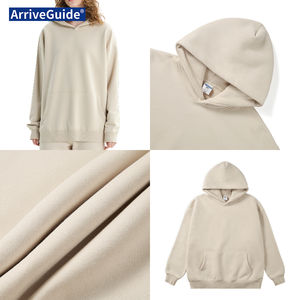 高品质重量级350克羊毛衬里男女通用连帽衫定制印花工厂批发连帽衫和运动衫 - Product Image 4