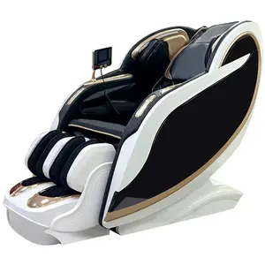 Sedia da massaggio a gravità zero automatica ad alta tecnologia elettrica in pelle di lusso intelligente