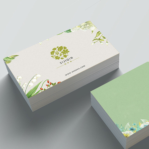 Étiquettes suspendues personnalisées vierges ou imprimées, étiquettes de prix pour vêtements découpées, cartes de remerciement, cartes en carton ou en papier avec logo - Product Image 2