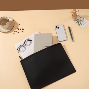 Porte-documents de voyage en cuir imperméable de qualité supérieure avec fermeture éclair et emplacements pour cartes pour le <span class=keywords><strong>rangement</strong></span> du passeport et des <span class=keywords><strong>billets</strong></span> - Product Image 3