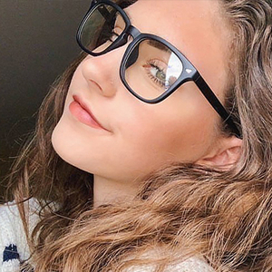 Anti Blue <strong>Ray</strong> Classic Men Women <strong>Square</strong> Glasses Optical Frame Eyewear PC Frame Clear Lens Blue Light Blocking Glasses - Product Image 6