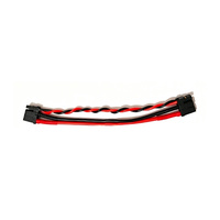 موصل أنثى Amass XT30U 2 Plus 2 مع سلك 18AWG مضاد للتداخل وكابل إشارة ملتوي لمحركات RC