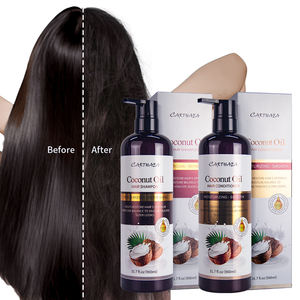 Private Label Manufacturer Scalp Care Anti Dandruff Hair Care Repair Damage Organic Coconut Hair Conditioner and <b>Shampoo</b> Set - Product Image 1