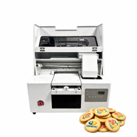 Imprimante alimentaire automatique à encre comestible pour la décoration de beignets, desserts, pâtisseries, gâteaux et biscuits
