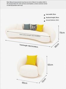 Juego de Sofás Convertibles de Lujo Personalizados, Sofá Individual de Terciopelo Moderno para Sala de Estar, Muebles para Centros Comerciales, Venta al Por Mayor de Fábrica - Product Image 2