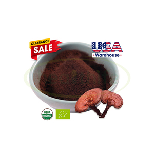 USA kho Chứng Khoán Hữu Cơ <span class=keywords><strong>Ganoderma</strong></span> lucidum Reishi Nấm Mushroom extract Reishi Nấm bào tử bột - Product Image 1