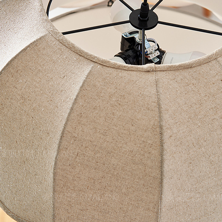 Modern Nordic Banana Leaf Pendant Lights ScallopedFabric Shade OrganicDesign AdjustableCord for LivingRoom Bedroom Dining Lights · image 5