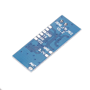มินิเครื่องส่งสัญญาณ FM โมดูลไมโครโฟนไร้สายเดี่ยว 3-5V 100mW ความไวปรับได้ <span class=keywords><strong>PLL</strong></span> 76.0MHz-108.0MHz - Product Image 3