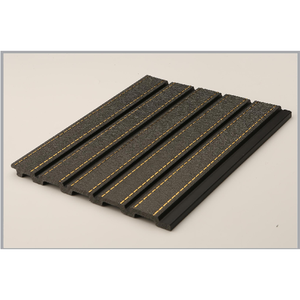 แผ่นผนัง 120*12*2900 มม. แผ่นผนังลายลูกฟูก PS แผ่นผนังไม้สำหรับตกแต่งภายใน แผ่นผนัง 3 มิติ PS สำหรับตกแต่งผนังภายใน - Product Image 3