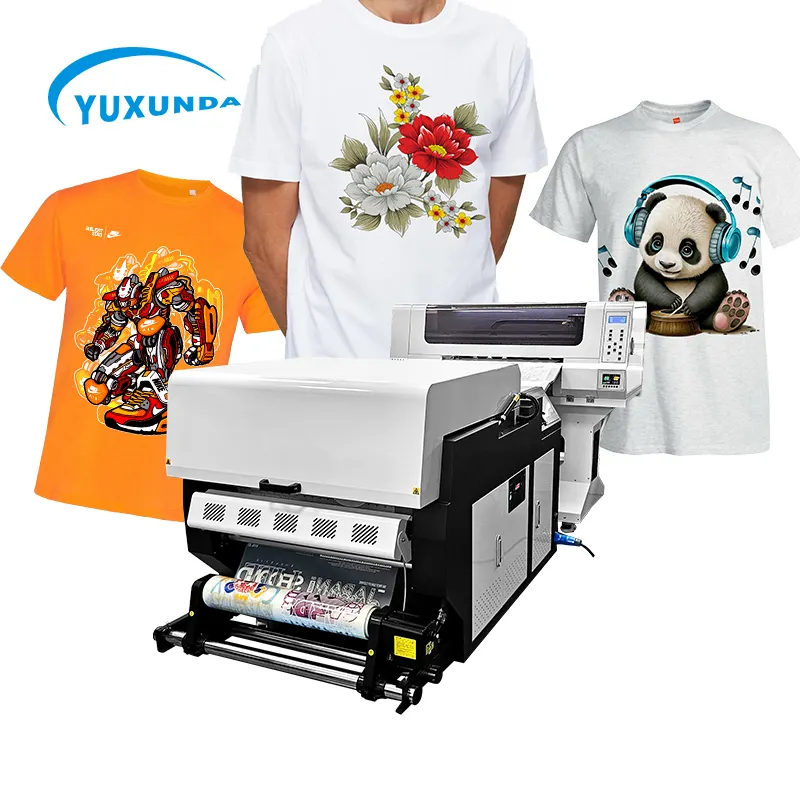 Yuxunda 2024 neuer DTF-Drucker 60 cm großformatiger T-Shirt-Drucker für den T-Shirt-Geschäftsdruck