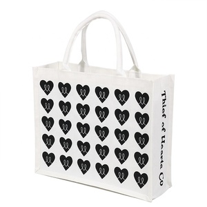 Sacs en <span class=keywords><strong>jute</strong></span> personnalisés réutilisables <span class=keywords><strong>de</strong></span> taille moyenne, très vendus, sacs <span class=keywords><strong>de</strong></span> shopping en <span class=keywords><strong>toile</strong></span> <span class=keywords><strong>de</strong></span> <span class=keywords><strong>jute</strong></span> naturelle, grande capacité avec impression <span class=keywords><strong>de</strong></span> logo - Product Image 5