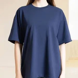 보체 새로운 스타일 냉각 패브릭 라운드 넥 셔츠 니트 체육복 티셔츠 빠른 건조 일반 여성용 티셔츠
