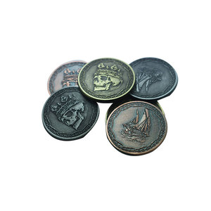 Promotionnel personnalisé <span class=keywords><strong>petit</strong></span> délicat logo en métal antique jeton - Product Image 5