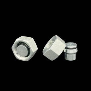 ข้อต่อสายไฮดรอลิกแบบปลั๊กปิดผนึกทรงกรวย 24 องศา มาตรฐาน Eaton พร้อมเกลียว JIC ได้รับการรับรองมาตรฐาน ISO เกลียวในแบบเมตริก 9C 9D - Product Image 4