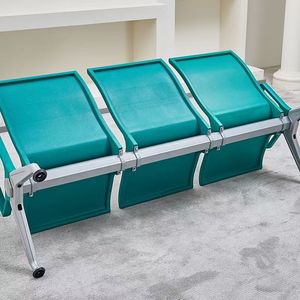 Chaise d'attente aéroportuaire 3 places en PU pour salle de réception, hôpital et clinique - Modèle 2025 à prix avantageux - Product Image 5