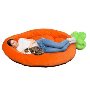 Camas para gatos al por mayor, camas para perros en forma de barco plátano, y casetas/alfombras para perros para uso en invierno. Lavable, extraíble, cálido, adecuado para - Product Image 2