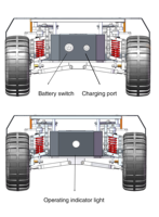 Kits de développement de châssis de robot mobile autonome UGV AMR avec navigation industrielle par IA, ROS et SLAM, et écran tactile intelligent