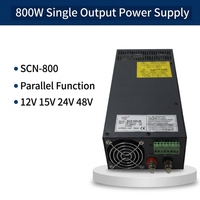 Alimentation électrique à commutation parallèle 800W SCN-800-12 12V 66A AC DC pour système de contrôle industriel