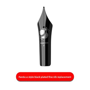 MAJOHN 8 #   Pluma estilográfica de 40 mm con punta súper grande, metálica, chapada en oro, azul y negra, con acabado brillante. - Product Image 6