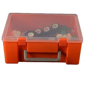 Оптовая Продажа с фабрики pp прозрачный пластиковый ящик для хранения, небольшой ящик для хранения для инструментов