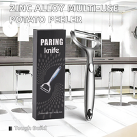 Multifunctionele, milieuvriendelijke, veilige schilmes van zinklegering, CD-merk, alleen handwas, voor gebruik in de keuken.