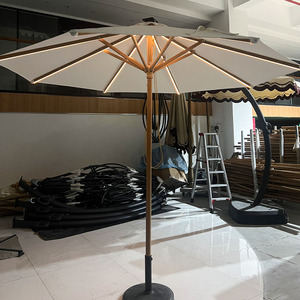 Parasol Solaire Électrique en Aluminium de Haute Qualité avec Éclairage LED, Résistant au Vent, Design Moderne, pour l'Extérieur (Vente en Gros) - Product Image 4