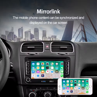 7 Zoll Touchscreen Android Autoradio Stereo Audio GPS-Navigation DVD-Player für VW Polo Golf Passat Jetta Tiguan Touran