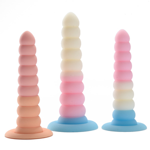 Pene simulado, consolador lésbico, ventosa de silicona, juguete para tirar, estimular el tapón Anal, masajeador Anal, Sexo adulto - Product Image 6