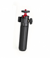 Trépied perche à selfie extensible 5 positions 15,5-30,5 cm, mini support de bureau 360° °   Rotule pour Insta360 X5/X4/Go3/3S DJI Pocket 3 Vlog