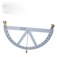 Outil de mesure de la pente, inclinomètre de l'angle, clinique règle d'angle, triangle réglable, niveau de pente