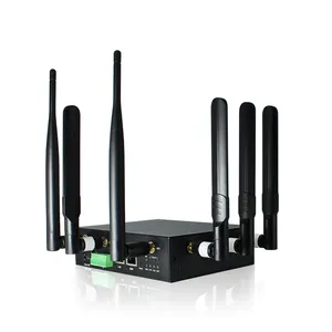 Iot Gateway Industrial Grade QualcommX62 Module 2.5G Gigabit Rj45 Port 3000Mbps 802.11Ax Wifi 6 Gigabit Dualband 5G Router