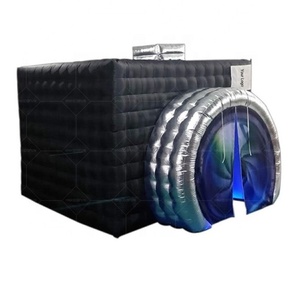 Gabinete DE CABINA DE FOTOS <span class=keywords><strong>Air</strong></span> 360 portátil personalizado, tienda de fondo de cubo inflable de entrega rápida para fiestas al aire libre y bodas - Product Image 6