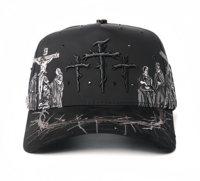 Tersedia 2025 Grosir G5 Custom 5 Panel Suede Wide Brim Snapback Beard Hats Gold Originales Gorra Barbas Hats X Ct